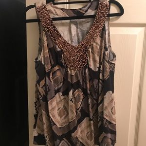 Sonoma beaded Tank Top